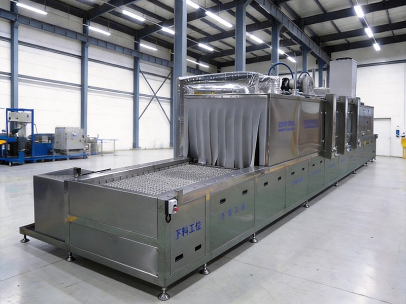 全自動通過式高壓清洗烘干線-(2)